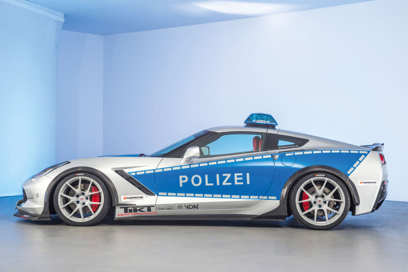 Illustration for article titled Polizei Corvette